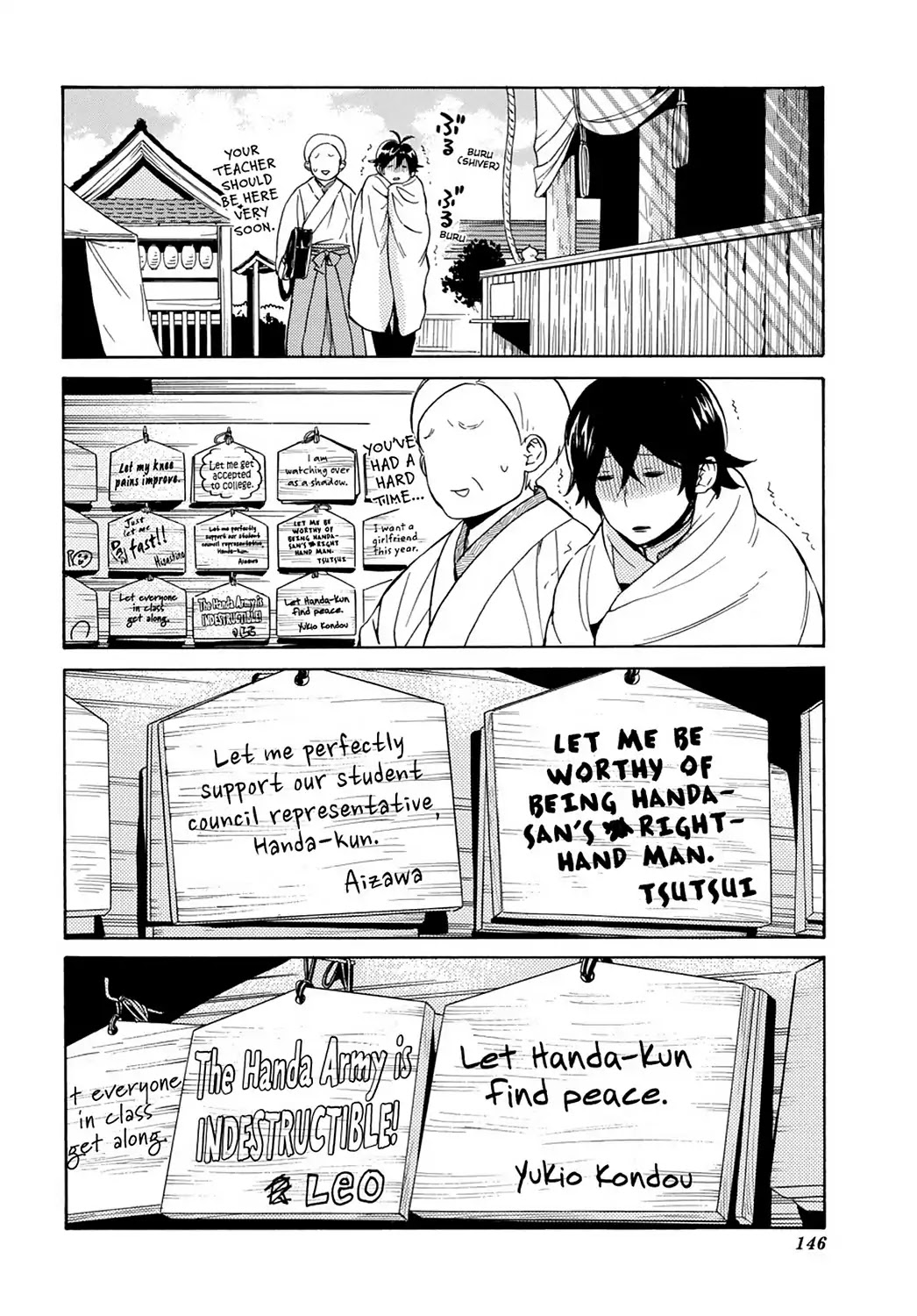 Handa-kun Chapter 25 page 36 - Chapter 25: Handa-kun & The Class Trip, Final Day