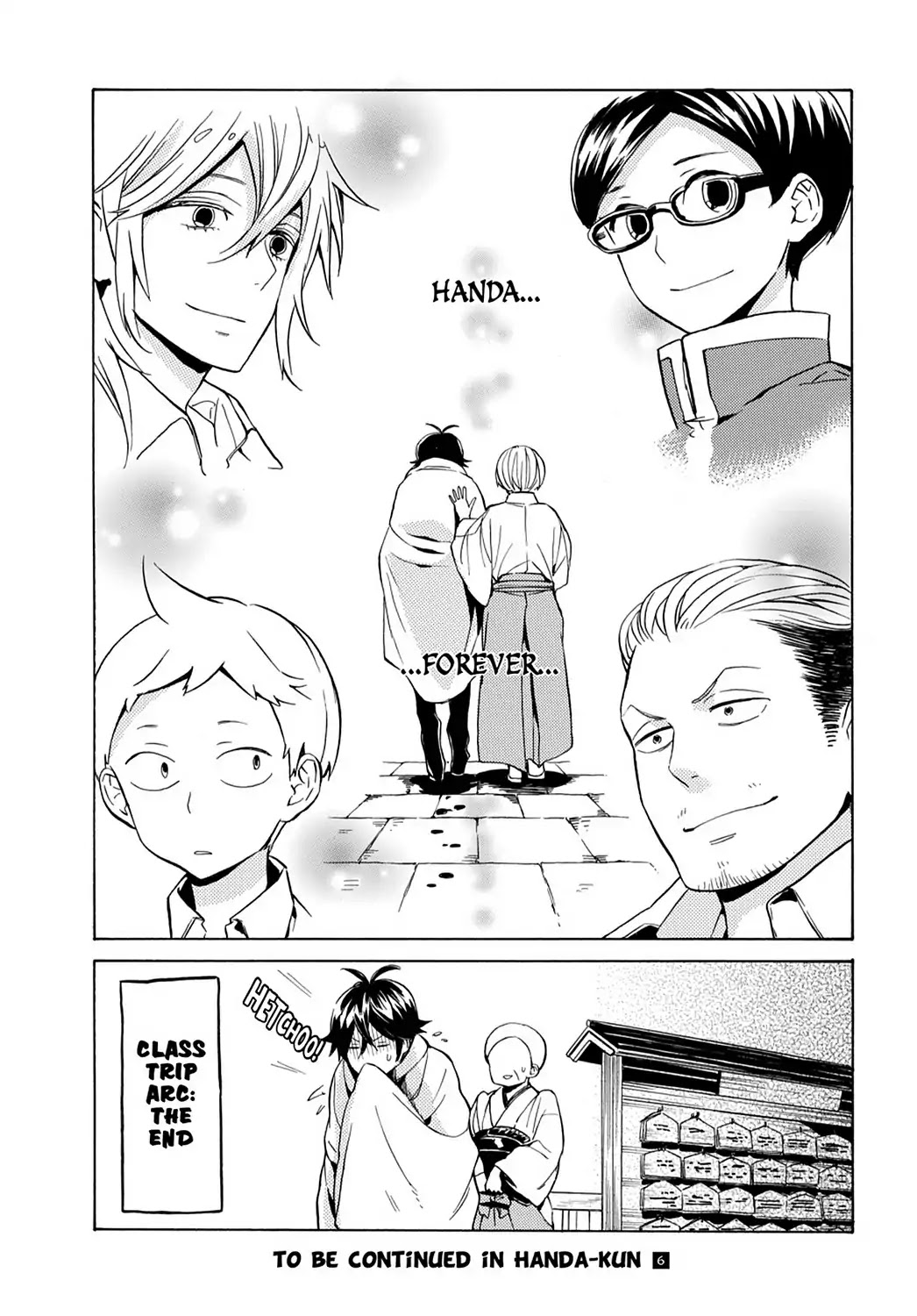 Handa-kun Chapter 25 page 37 - Chapter 25: Handa-kun & The Class Trip, Final Day