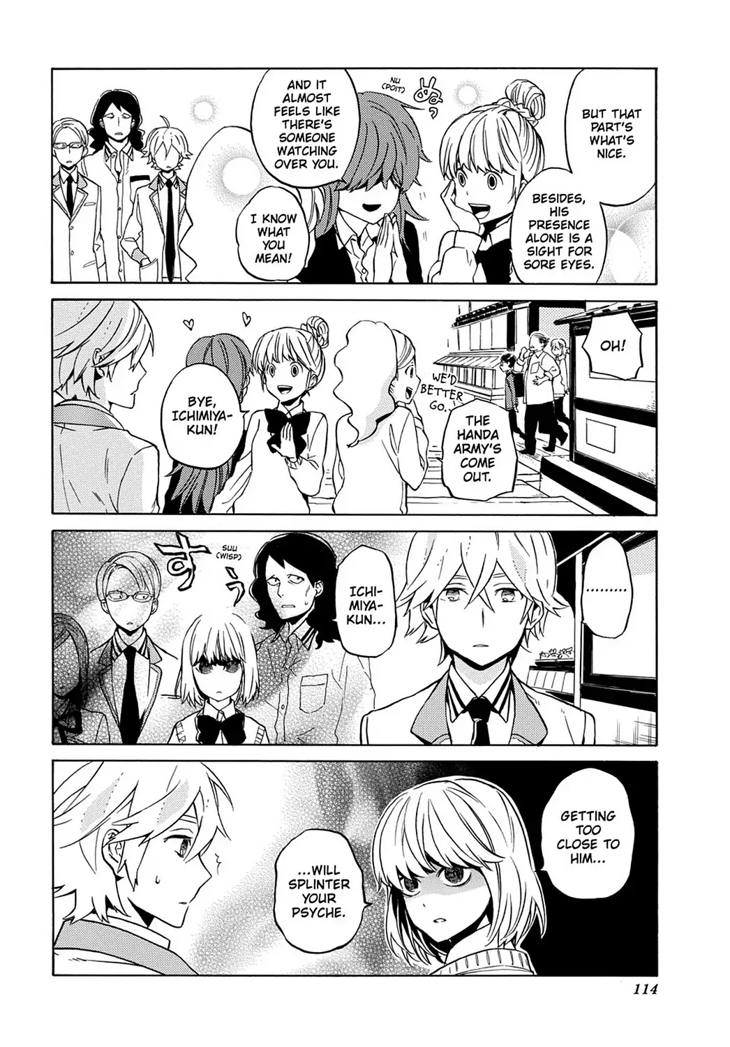 Handa-kun Chapter 25 page 4 - Chapter 25: Handa-kun & The Class Trip, Final Day