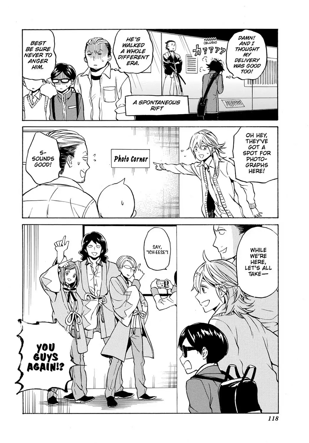 Handa-kun Chapter 25 page 8 - Chapter 25: Handa-kun & The Class Trip, Final Day