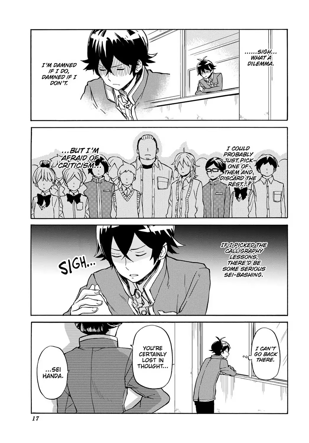 Handa-kun Chapter 26 page 19 - Chapter 26: Handa-kun & the Culture Festival Preparation 1
