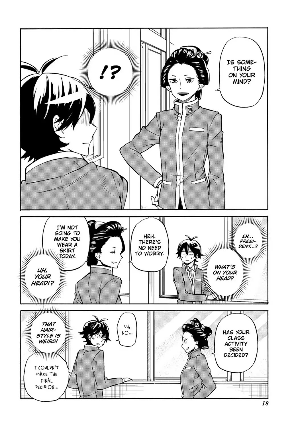 Handa-kun Chapter 26 page 20 - Chapter 26: Handa-kun & the Culture Festival Preparation 1
