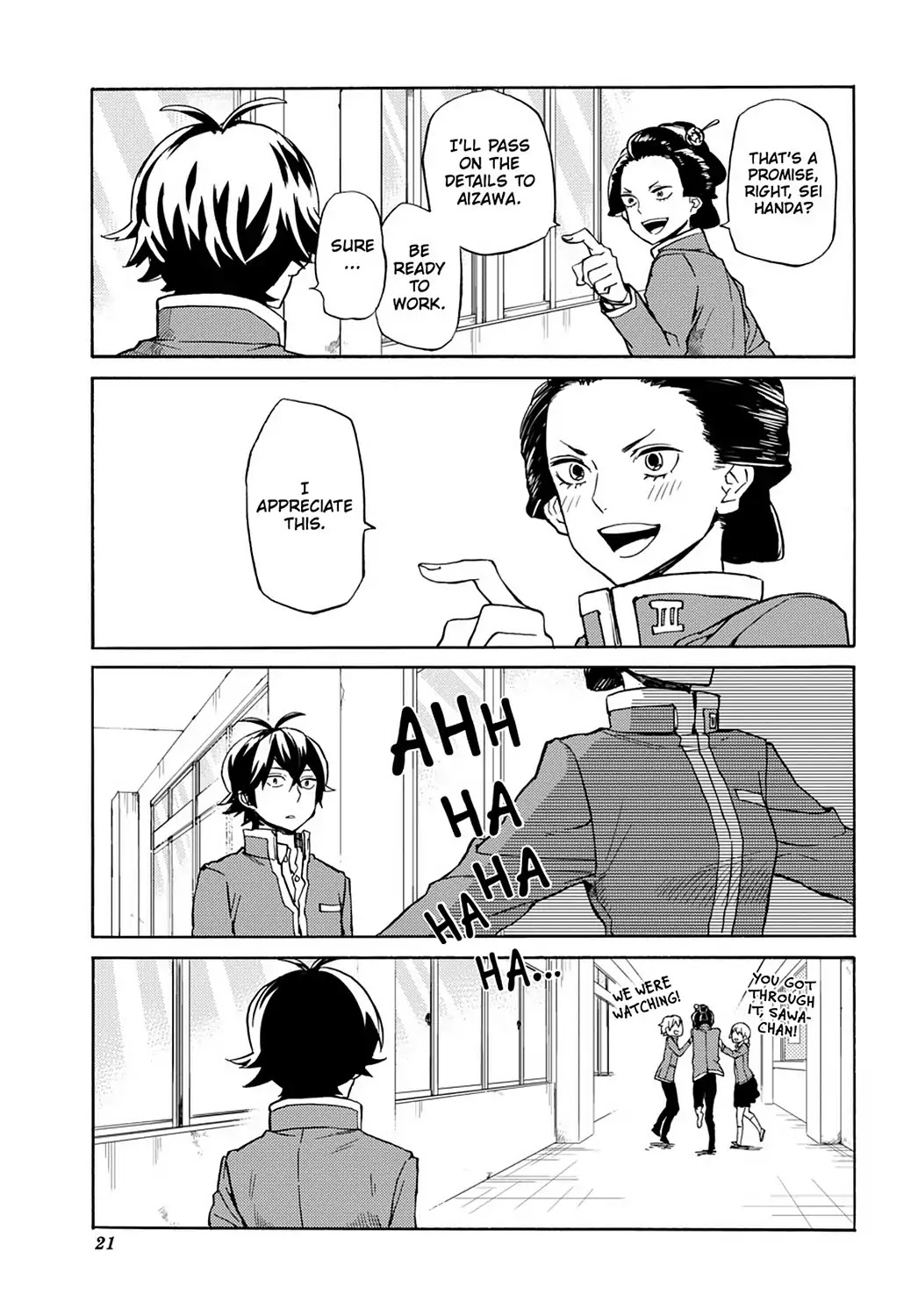 Handa-kun Chapter 26 page 23 - Chapter 26: Handa-kun & the Culture Festival Preparation 1