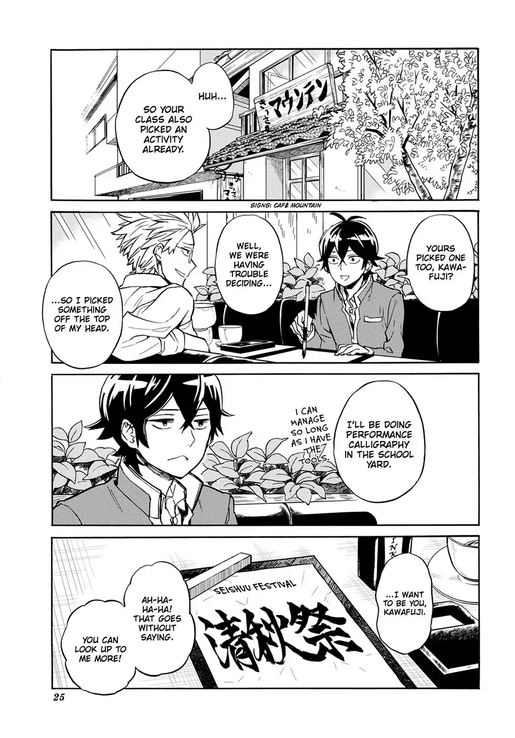 Handa-kun Chapter 26 page 27 - Chapter 26: Handa-kun & the Culture Festival Preparation 1