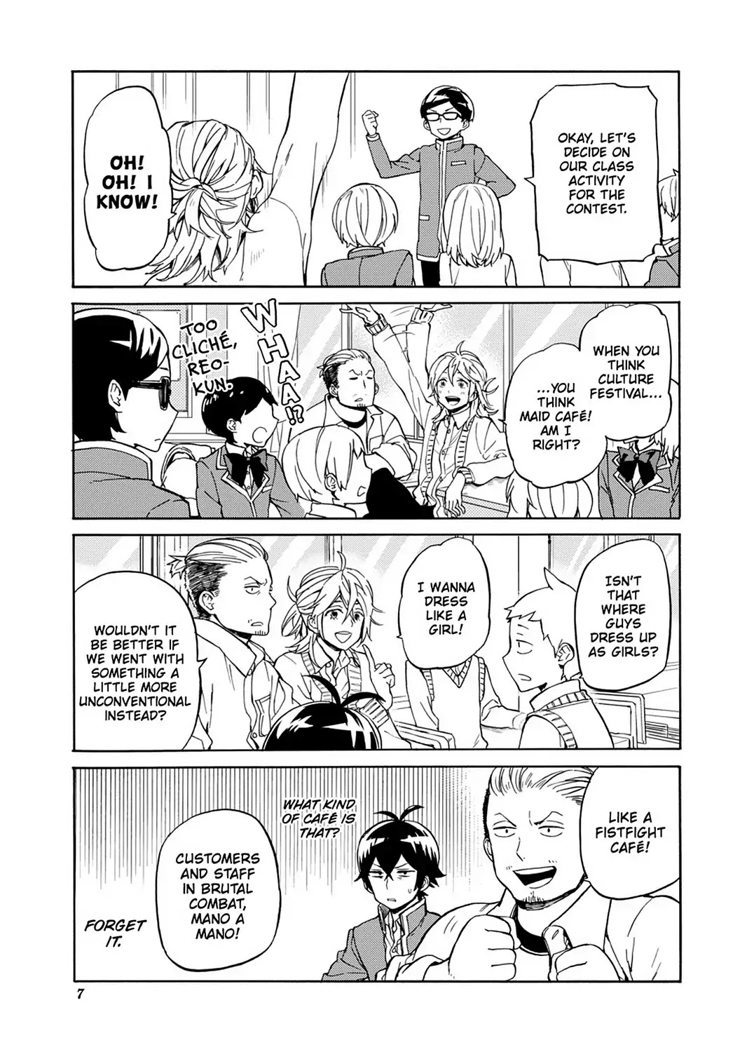 Handa-kun Chapter 26 page 9 - Chapter 26: Handa-kun & the Culture Festival Preparation 1