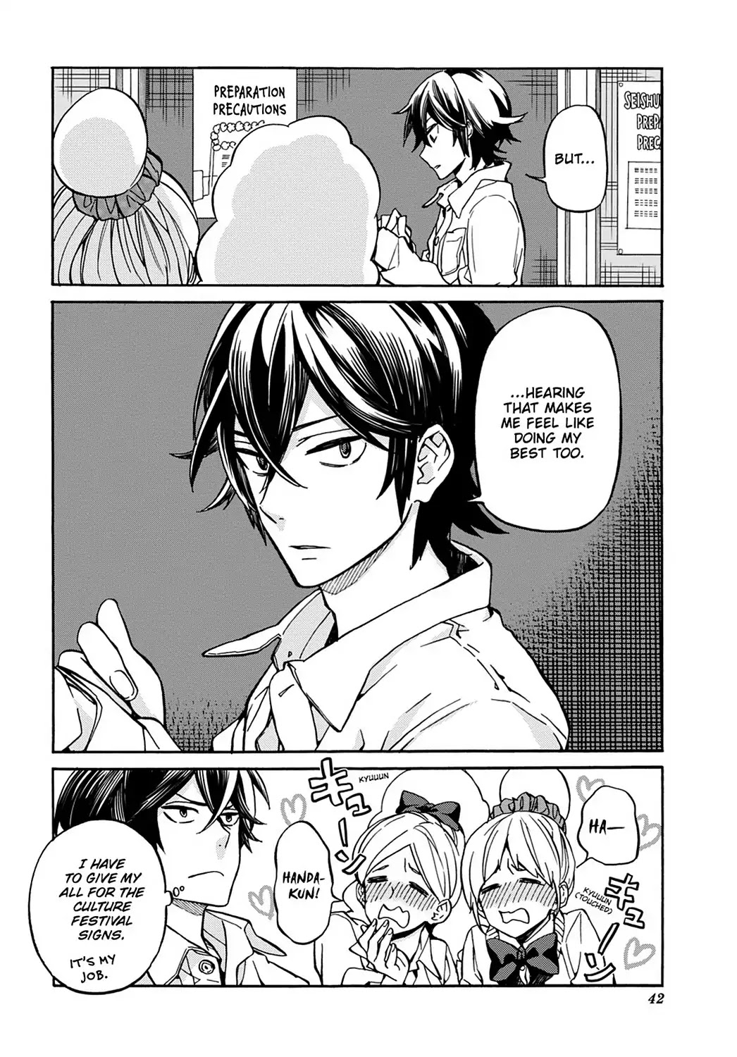 Handa-kun Chapter 27 page 16 - Chapter 27: Handa-kun & the Culture Festival Preparation 2