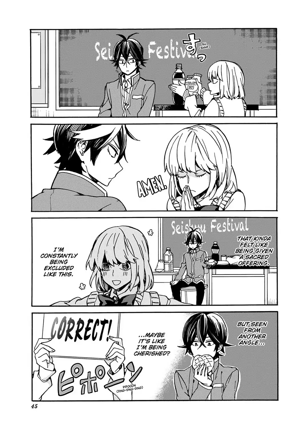 Handa-kun Chapter 27 page 19 - Chapter 27: Handa-kun & the Culture Festival Preparation 2