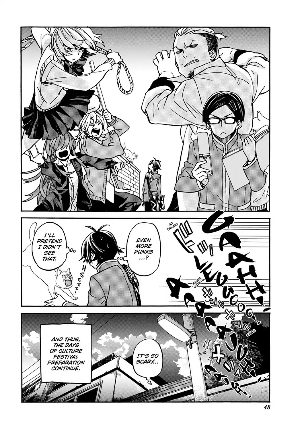 Handa-kun Chapter 27 page 22 - Chapter 27: Handa-kun & the Culture Festival Preparation 2