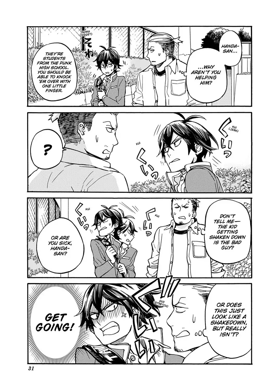 Handa-kun Chapter 27 page 5 - Chapter 27: Handa-kun & the Culture Festival Preparation 2