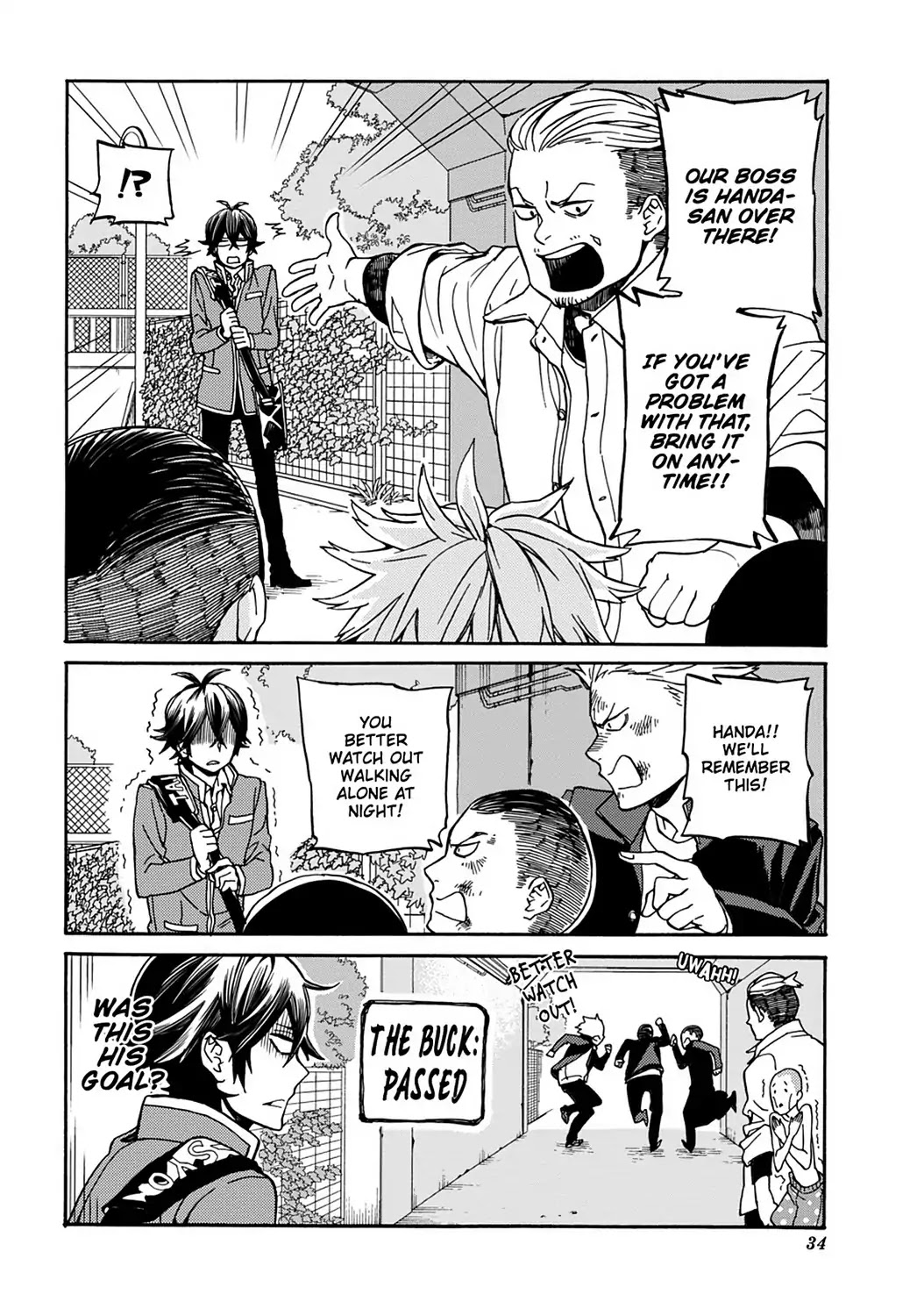 Handa-kun Chapter 27 page 8 - Chapter 27: Handa-kun & the Culture Festival Preparation 2