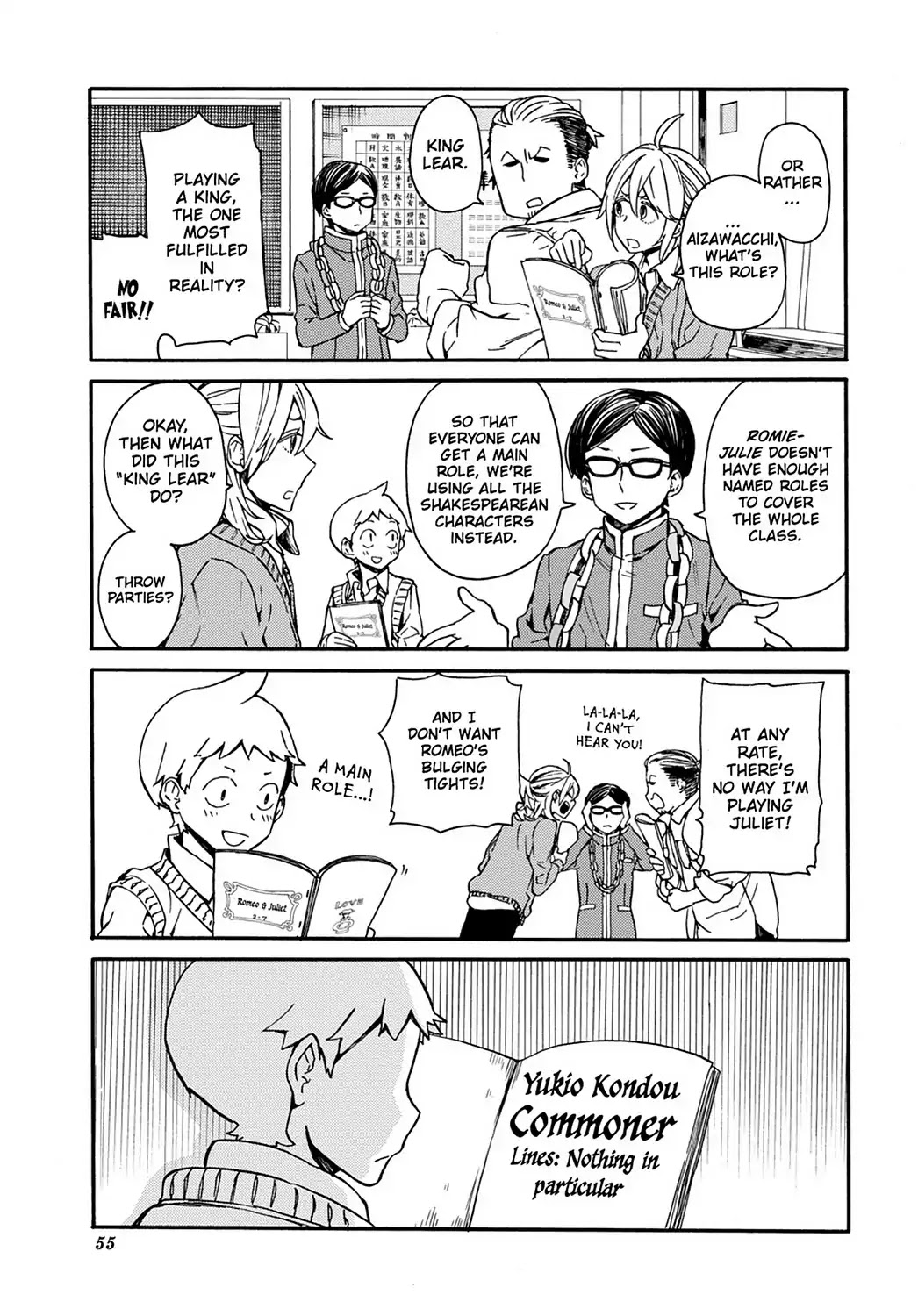 Handa-kun Chapter 28 page 5 - Chapter 28: Handa-kun & the Culture Festival Preparation 3