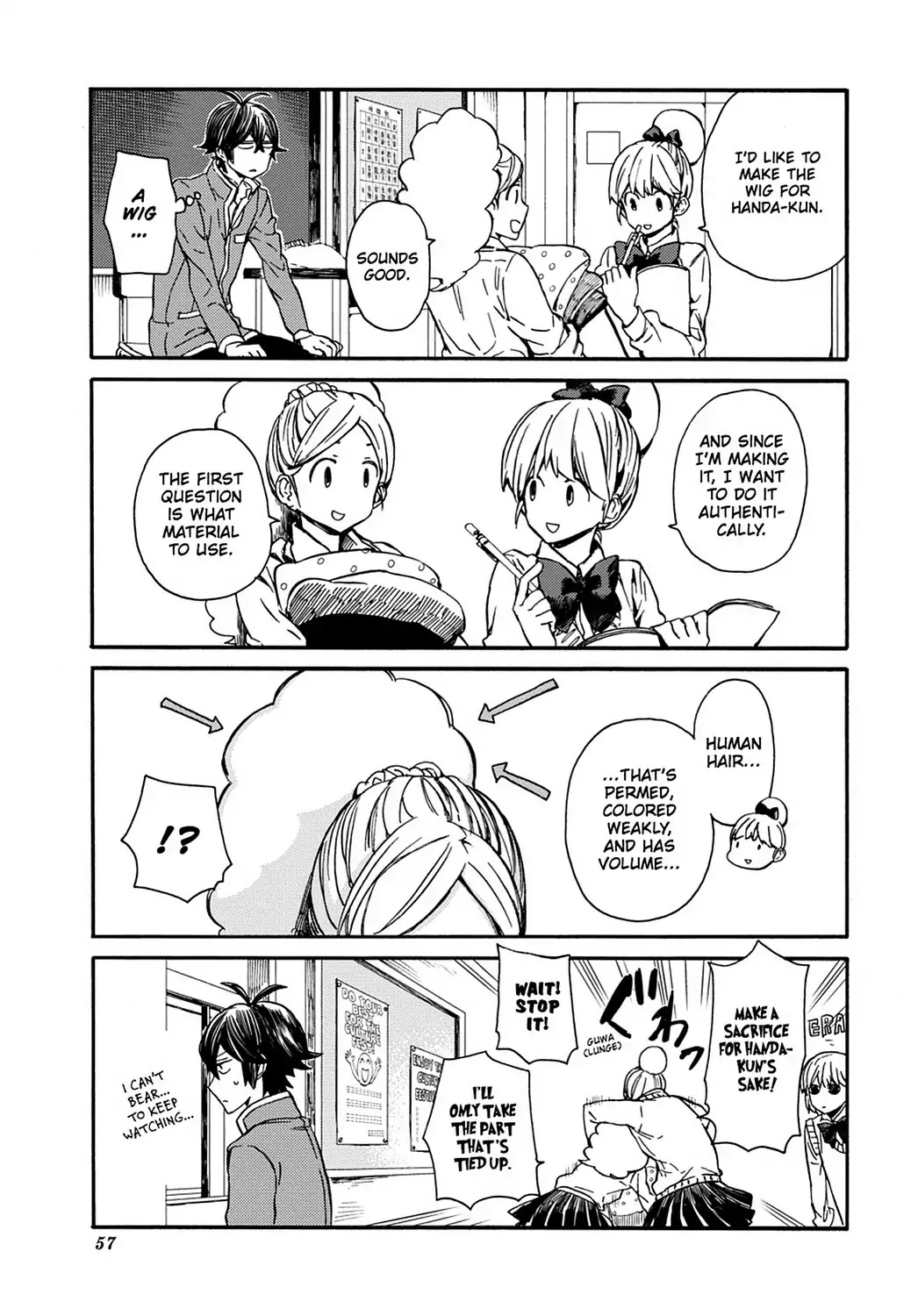 Handa-kun Chapter 28 page 7 - Chapter 28: Handa-kun & the Culture Festival Preparation 3