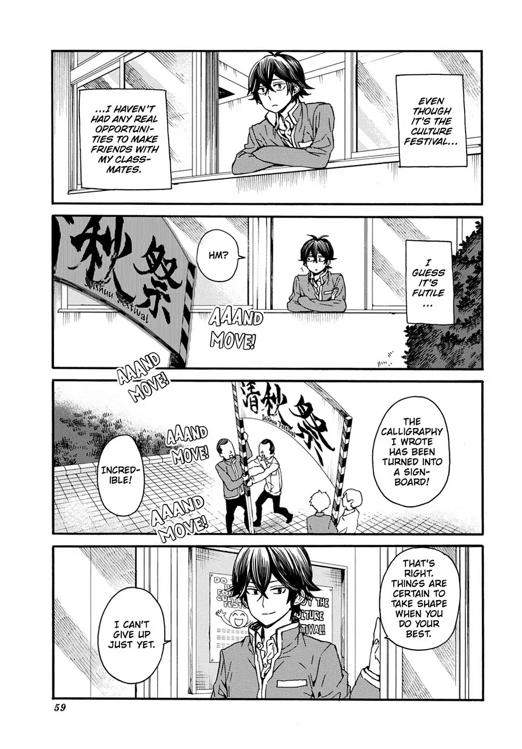 Handa-kun Chapter 28 page 9 - Chapter 28: Handa-kun & the Culture Festival Preparation 3