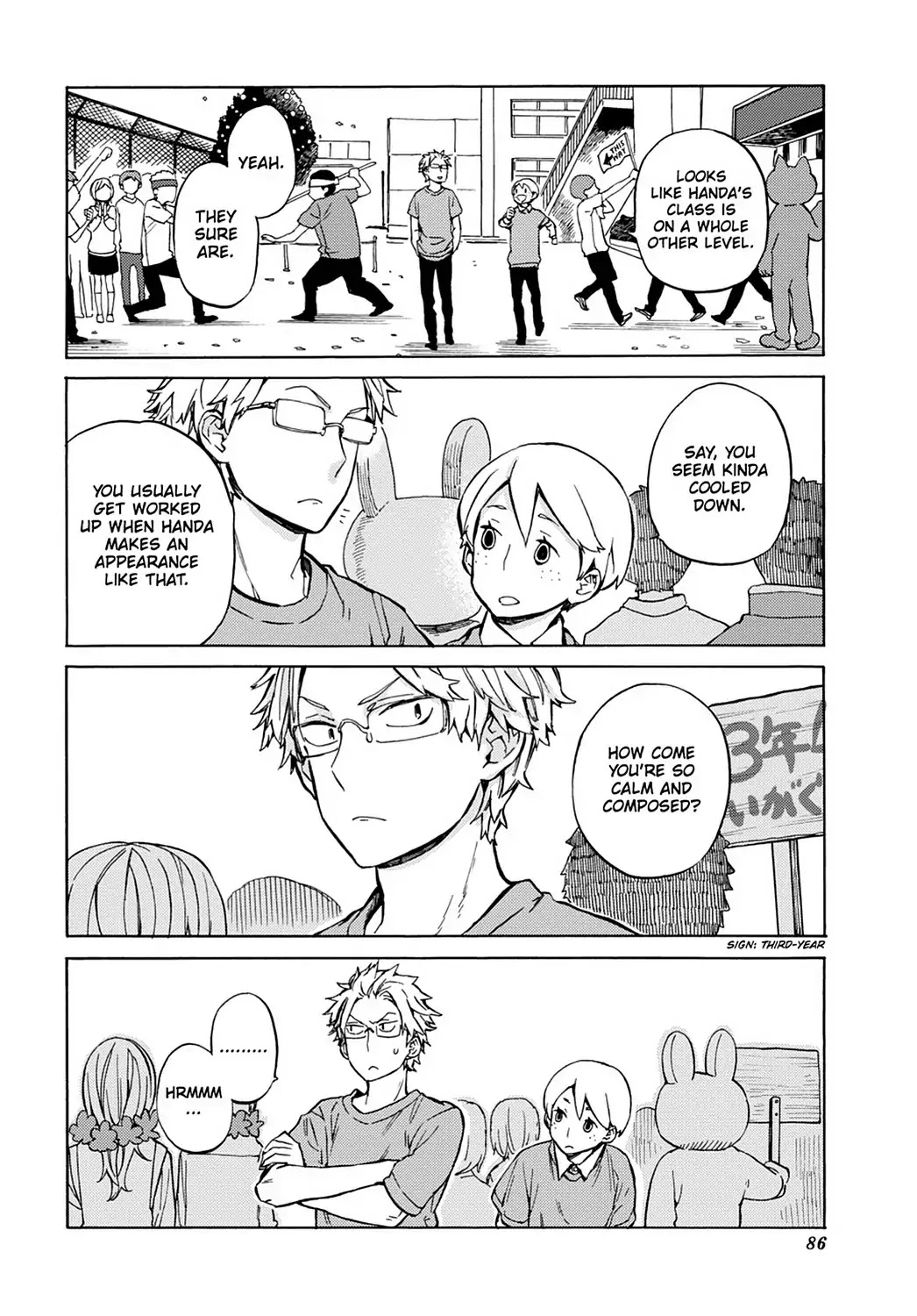 Handa-kun Chapter 29 page 22 - Chapter 29: Handa-kun & the Culture Festival 1