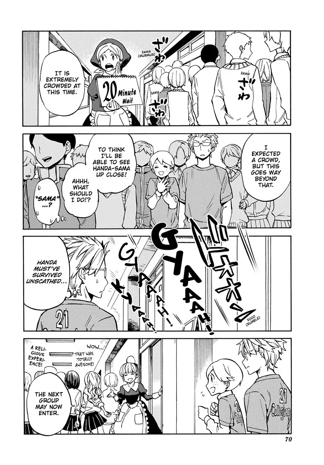 Handa-kun Chapter 29 page 6 - Chapter 29: Handa-kun & the Culture Festival 1