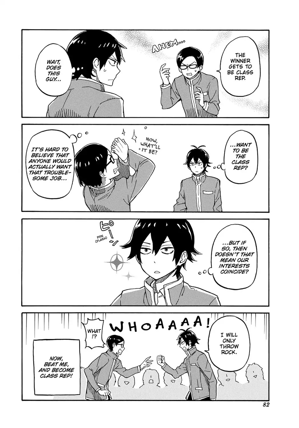 Handa-kun Chapter 3 page 10 - Chapter 3: Handa-kun & the Class Rep