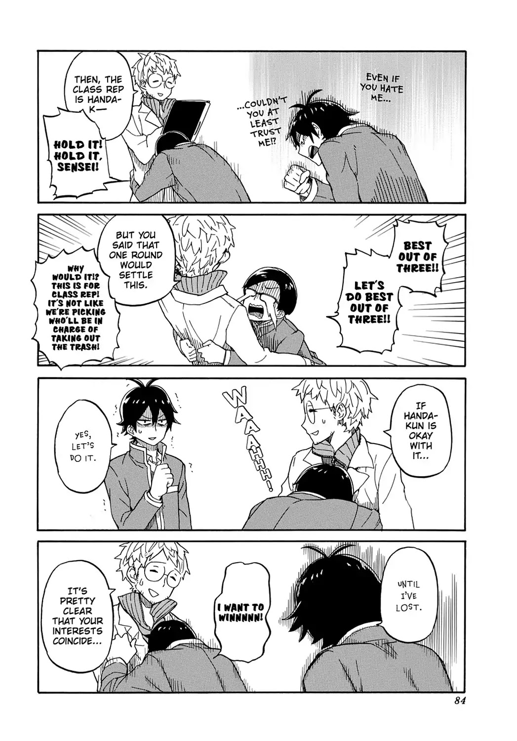 Handa-kun Chapter 3 page 12 - Chapter 3: Handa-kun & the Class Rep