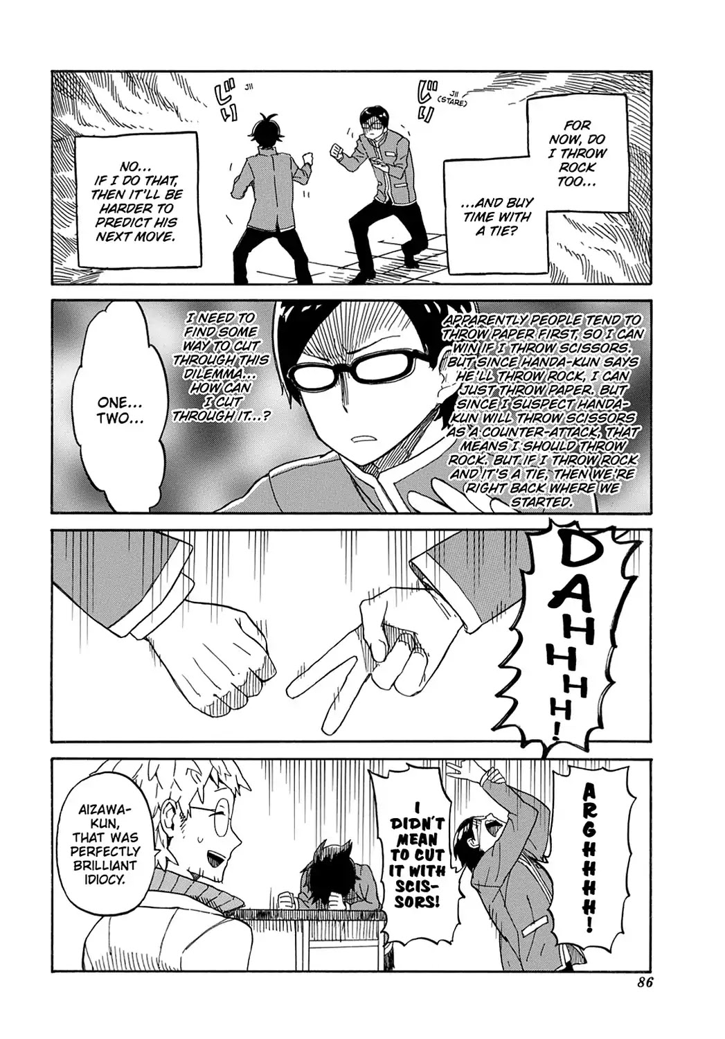Handa-kun Chapter 3 page 14 - Chapter 3: Handa-kun & the Class Rep