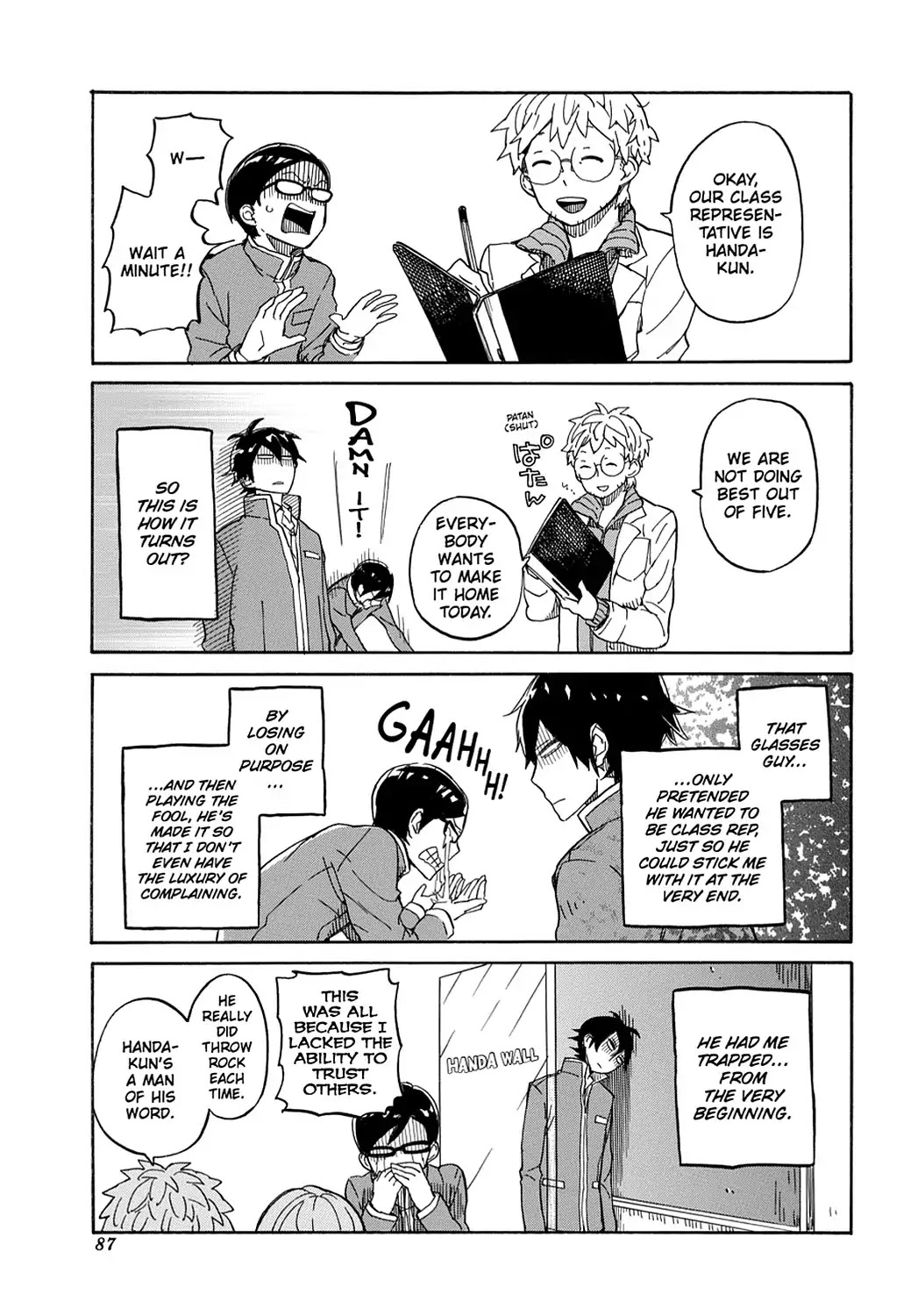 Handa-kun Chapter 3 page 15 - Chapter 3: Handa-kun & the Class Rep