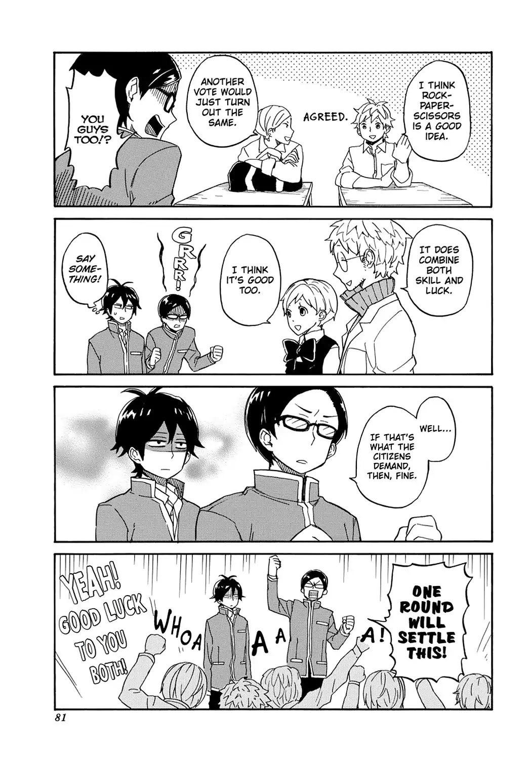 Handa-kun Chapter 3 page 9 - Chapter 3: Handa-kun & the Class Rep