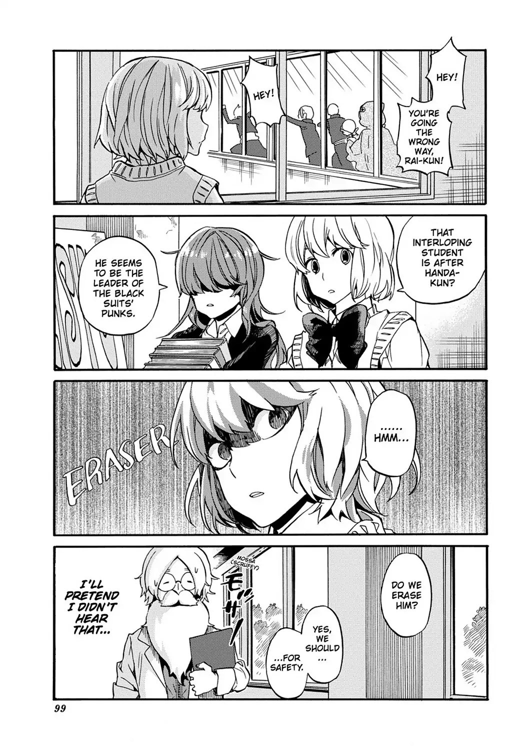 Handa-kun Chapter 30 page 11 - Chapter 30: Handa-kun & the Culture Festival 2