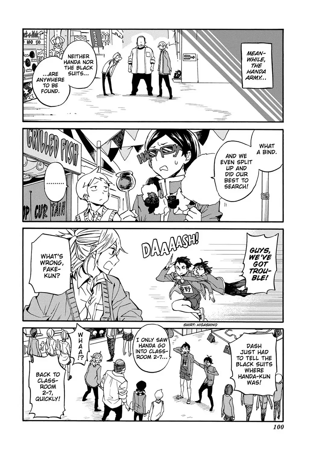 Handa-kun Chapter 30 page 12 - Chapter 30: Handa-kun & the Culture Festival 2