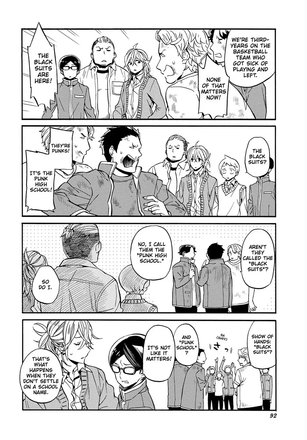 Handa-kun Chapter 30 page 4 - Chapter 30: Handa-kun & the Culture Festival 2