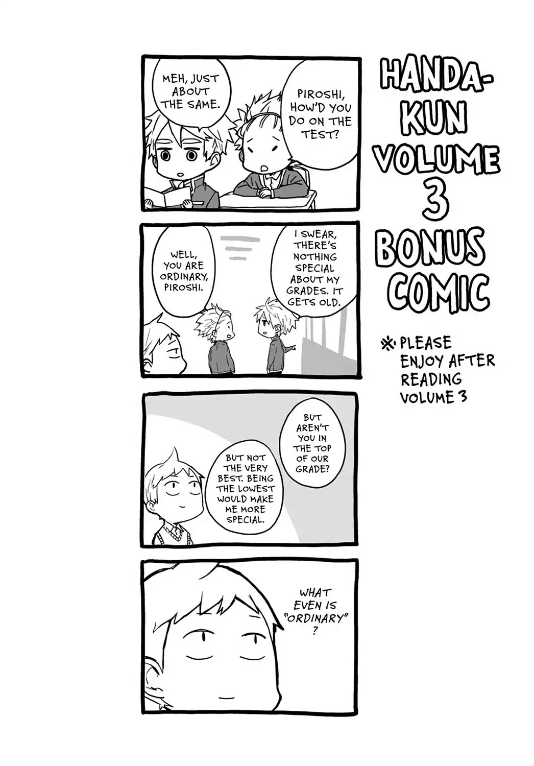 Handa-kun Chapter 31.10 page 10 - Vol.7 Handa-kun Special