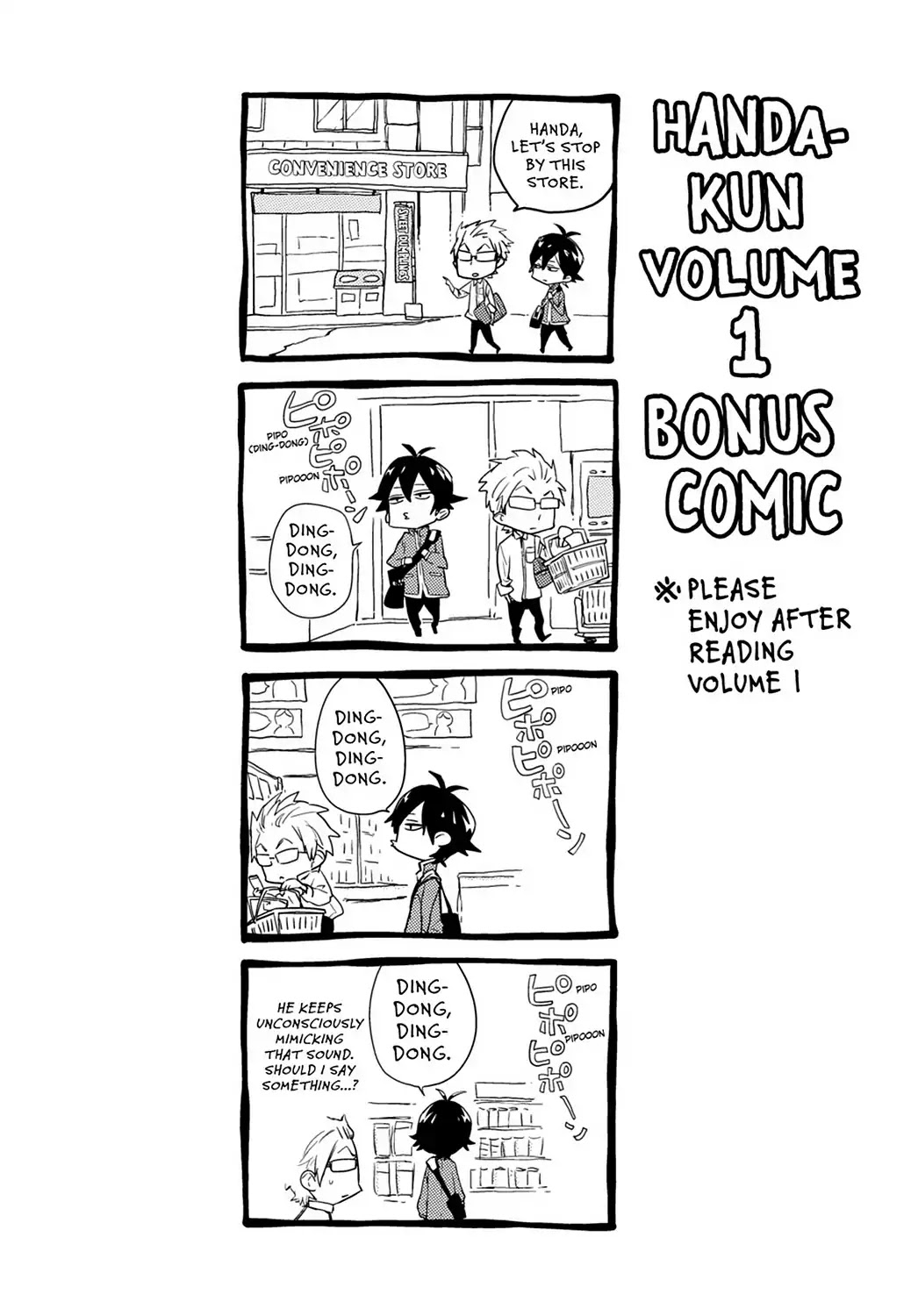 Handa-kun Chapter 31.10 page 2 - Vol.7 Handa-kun Special
