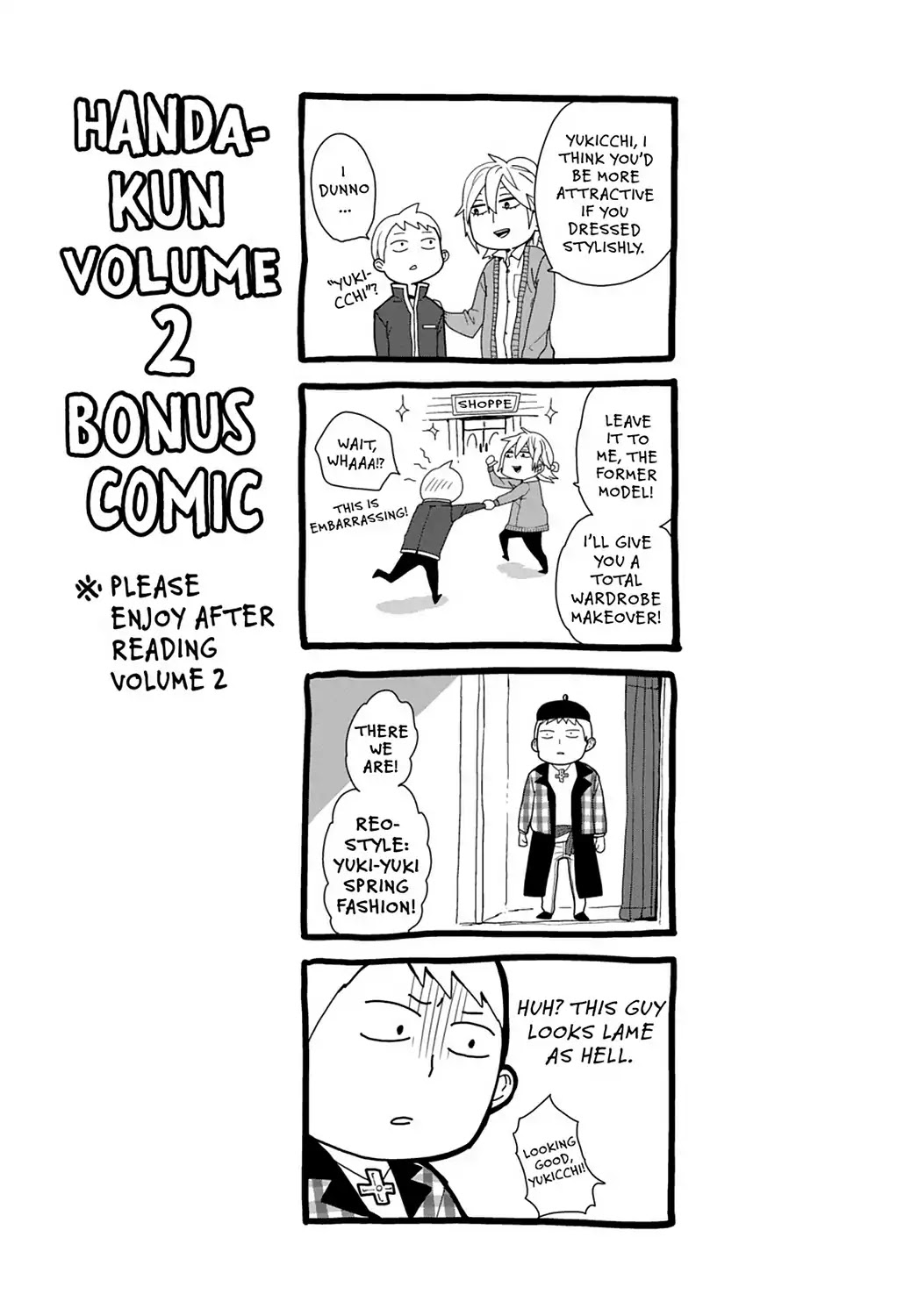 Handa-kun Chapter 31.10 page 7 - Vol.7 Handa-kun Special