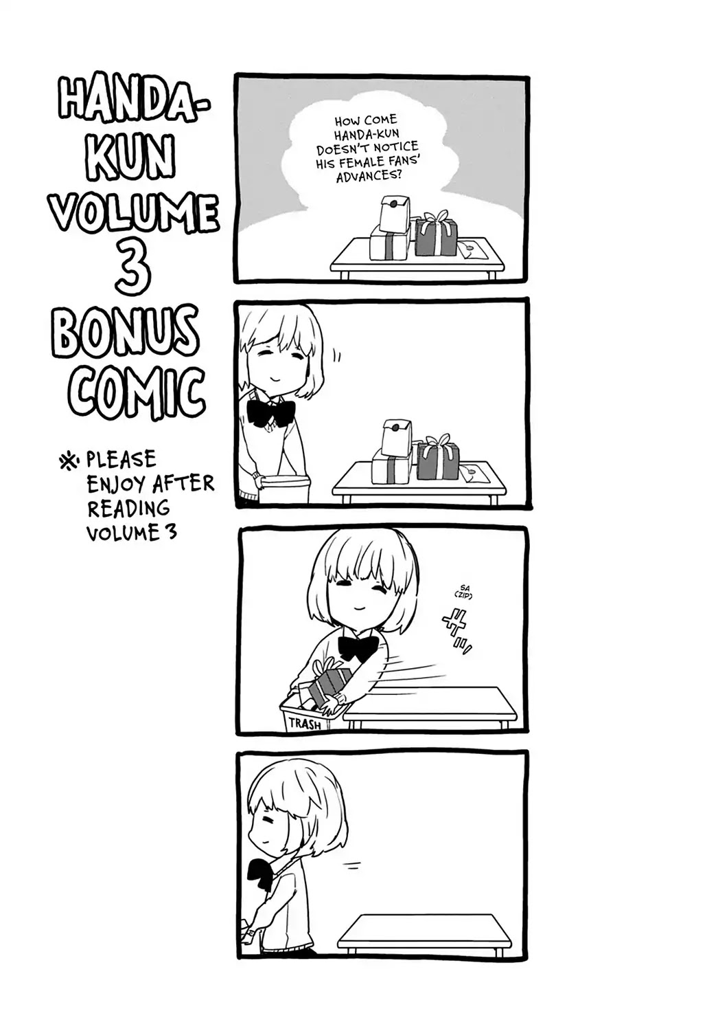 Handa-kun Chapter 31.10 page 9 - Vol.7 Handa-kun Special