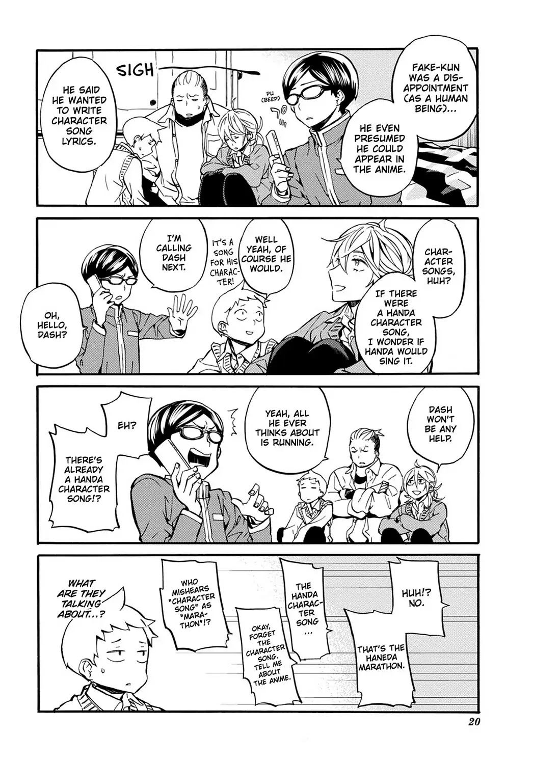 Handa-kun Chapter 31.6 page 10 - Vol.7 Extra Arc: Handa-kun & the TV Anime