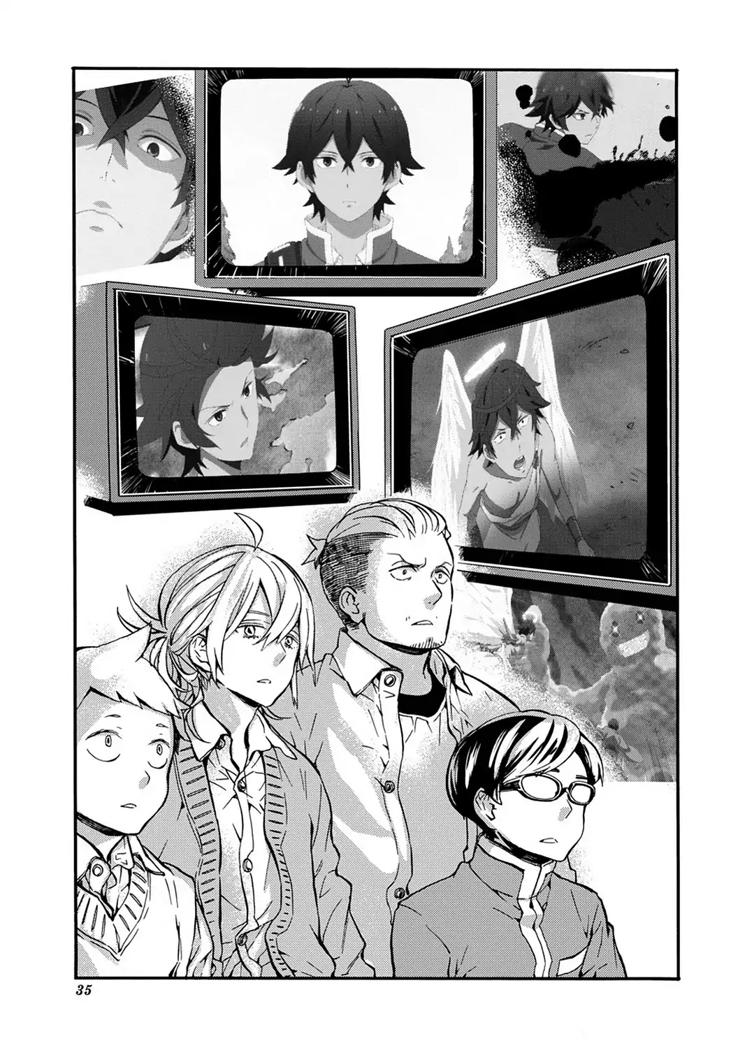 Handa-kun Chapter 31.6 page 25 - Vol.7 Extra Arc: Handa-kun & the TV Anime