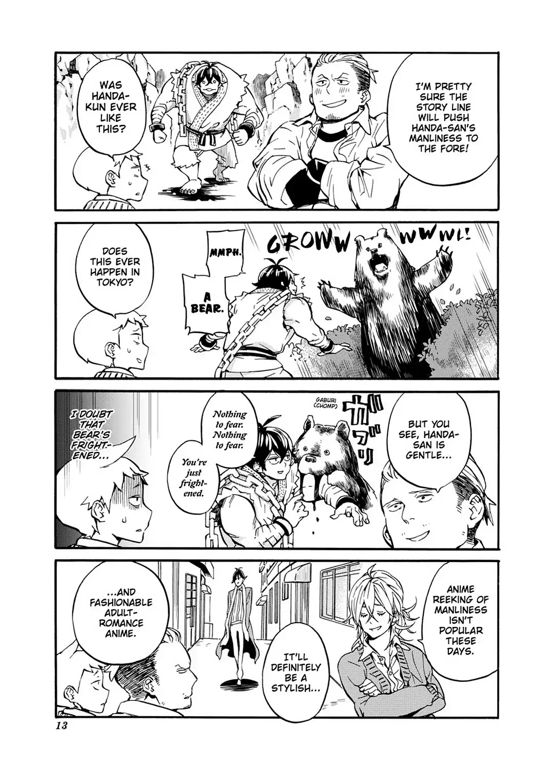 Handa-kun Chapter 31.6 page 3 - Vol.7 Extra Arc: Handa-kun & the TV Anime