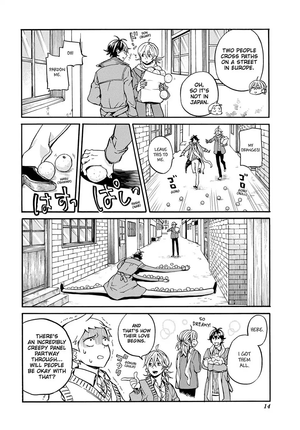 Handa-kun Chapter 31.6 page 4 - Vol.7 Extra Arc: Handa-kun & the TV Anime