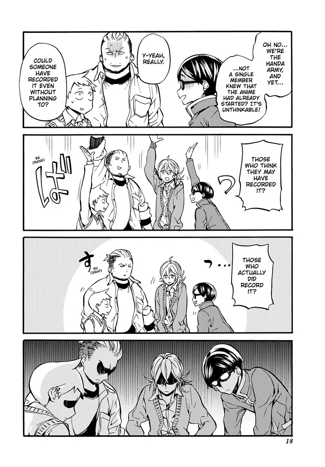 Handa-kun Chapter 31.6 page 8 - Vol.7 Extra Arc: Handa-kun & the TV Anime