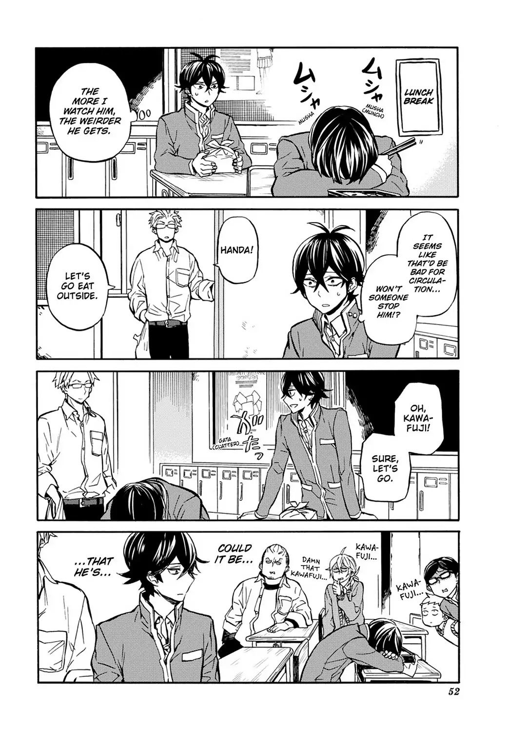 Handa-kun Chapter 31.7 page 10 - Vol.7 Extra Arc: Handa-kun & the Person in Front