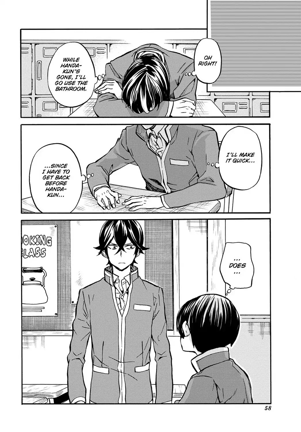 Handa-kun Chapter 31.7 page 16 - Vol.7 Extra Arc: Handa-kun & the Person in Front