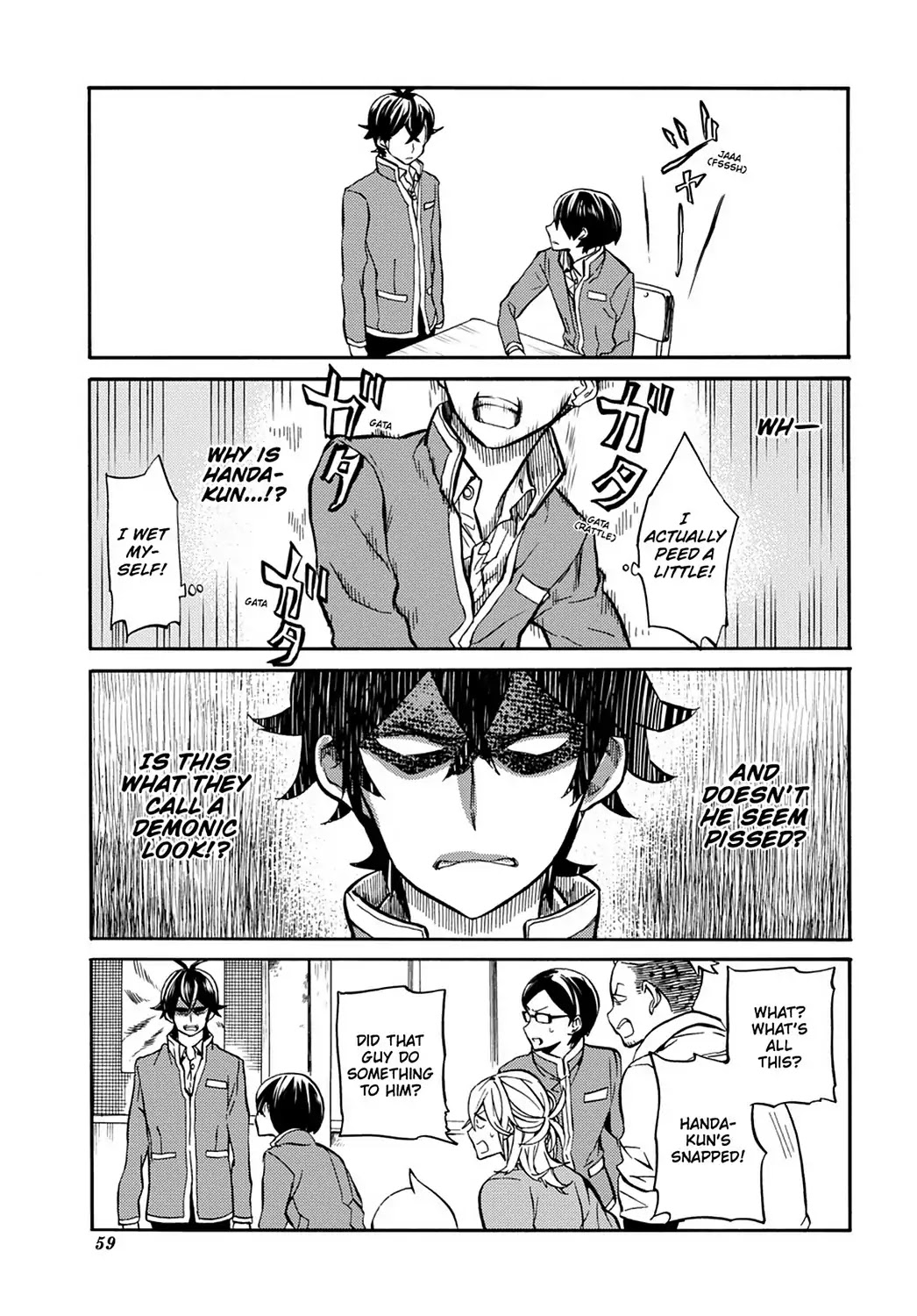 Handa-kun Chapter 31.7 page 17 - Vol.7 Extra Arc: Handa-kun & the Person in Front