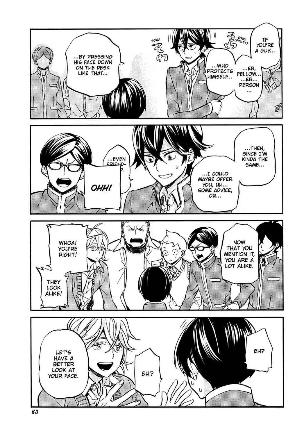 Handa-kun Chapter 31.7 page 21 - Vol.7 Extra Arc: Handa-kun & the Person in Front