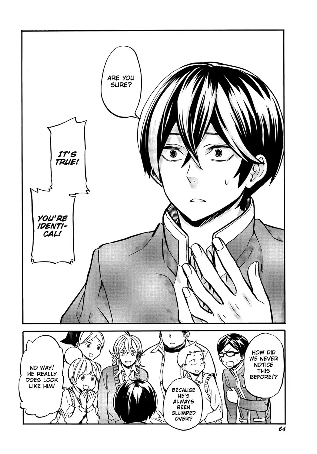 Handa-kun Chapter 31.7 page 22 - Vol.7 Extra Arc: Handa-kun & the Person in Front