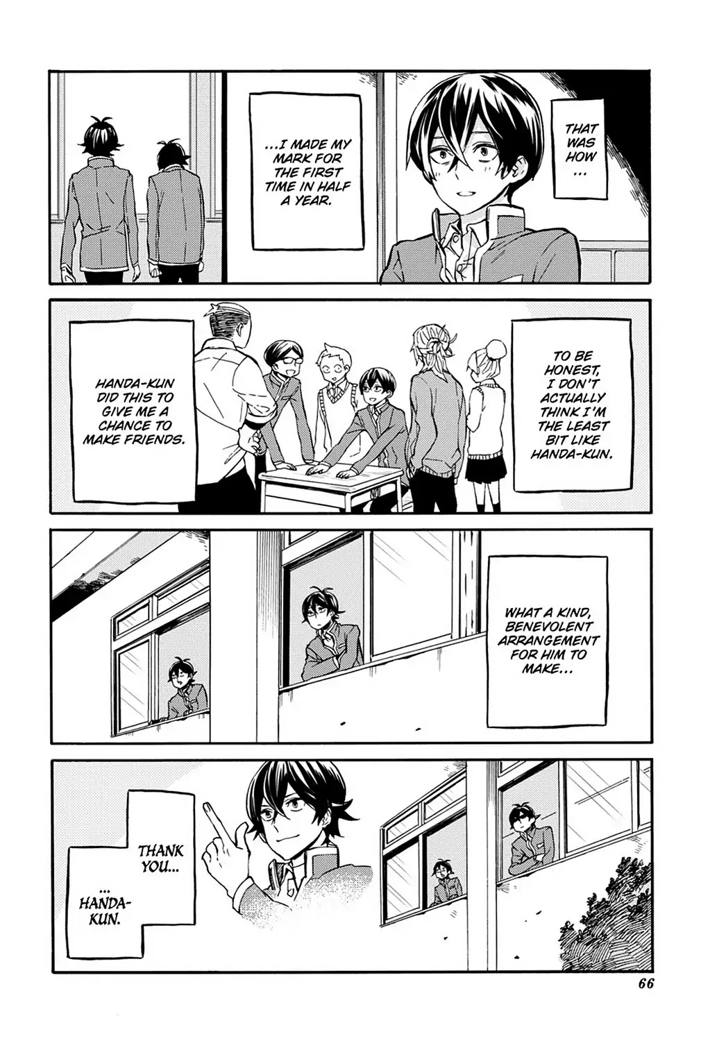 Handa-kun Chapter 31.7 page 24 - Vol.7 Extra Arc: Handa-kun & the Person in Front