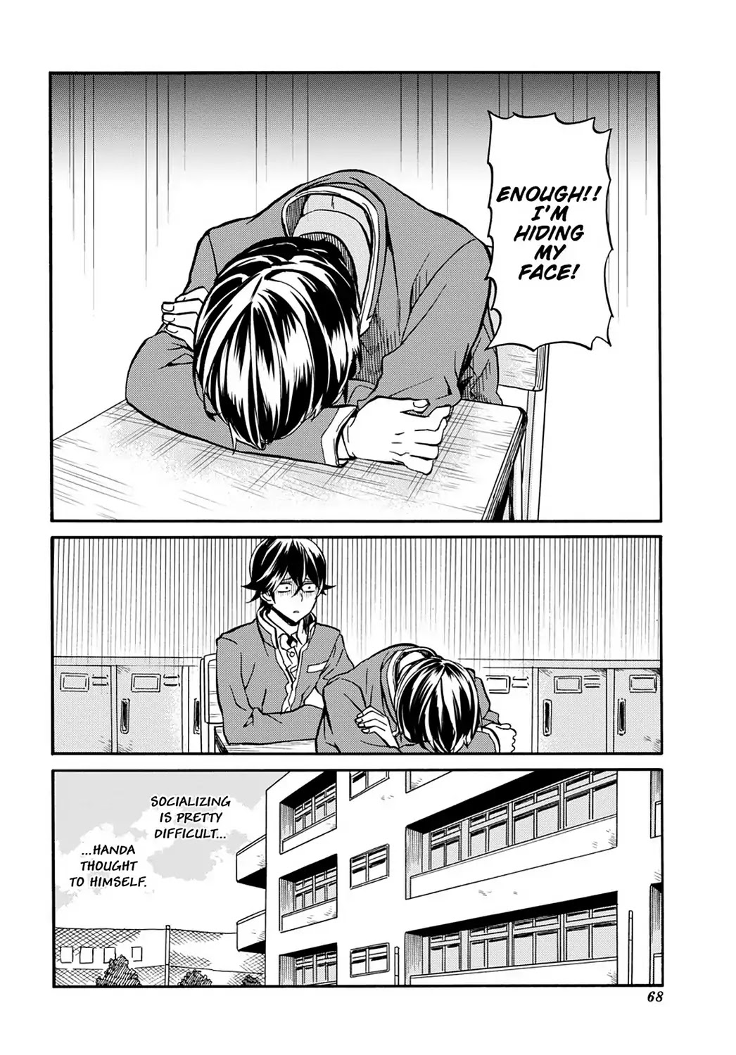 Handa-kun Chapter 31.7 page 26 - Vol.7 Extra Arc: Handa-kun & the Person in Front
