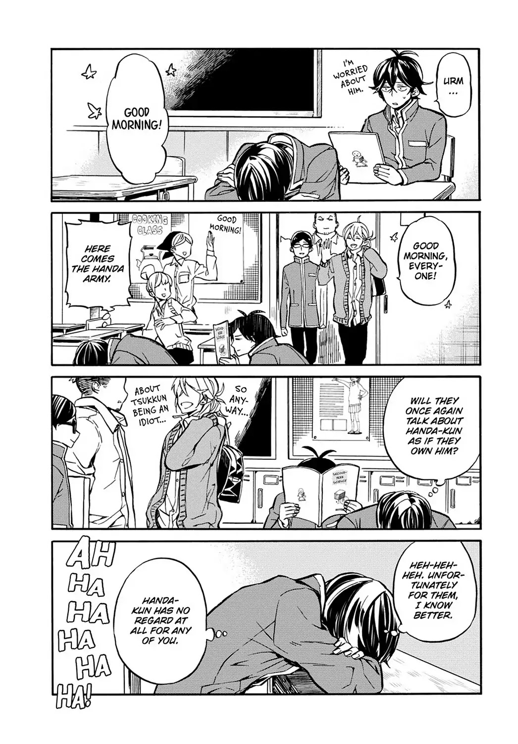 Handa-kun Chapter 31.7 page 5 - Vol.7 Extra Arc: Handa-kun & the Person in Front