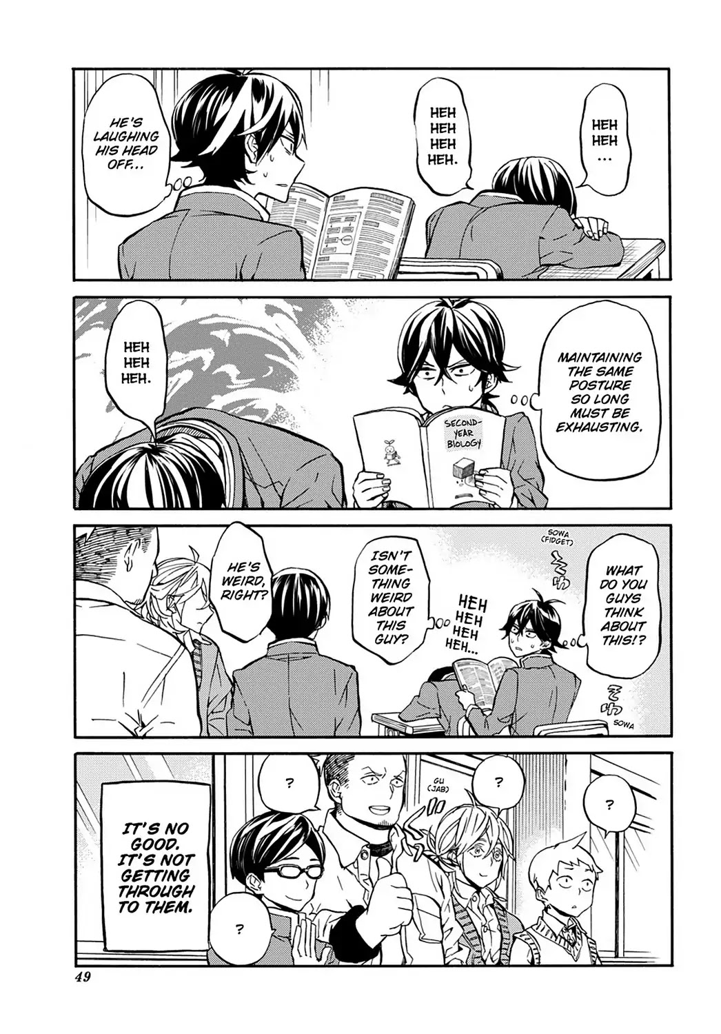 Handa-kun Chapter 31.7 page 7 - Vol.7 Extra Arc: Handa-kun & the Person in Front