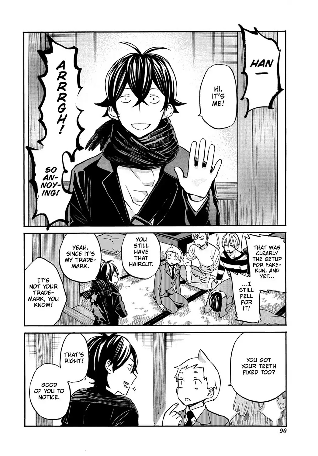 Handa-kun Chapter 31.8 page 17 - Vol.7 Extra Arc: Handa-kun & the Handa Army