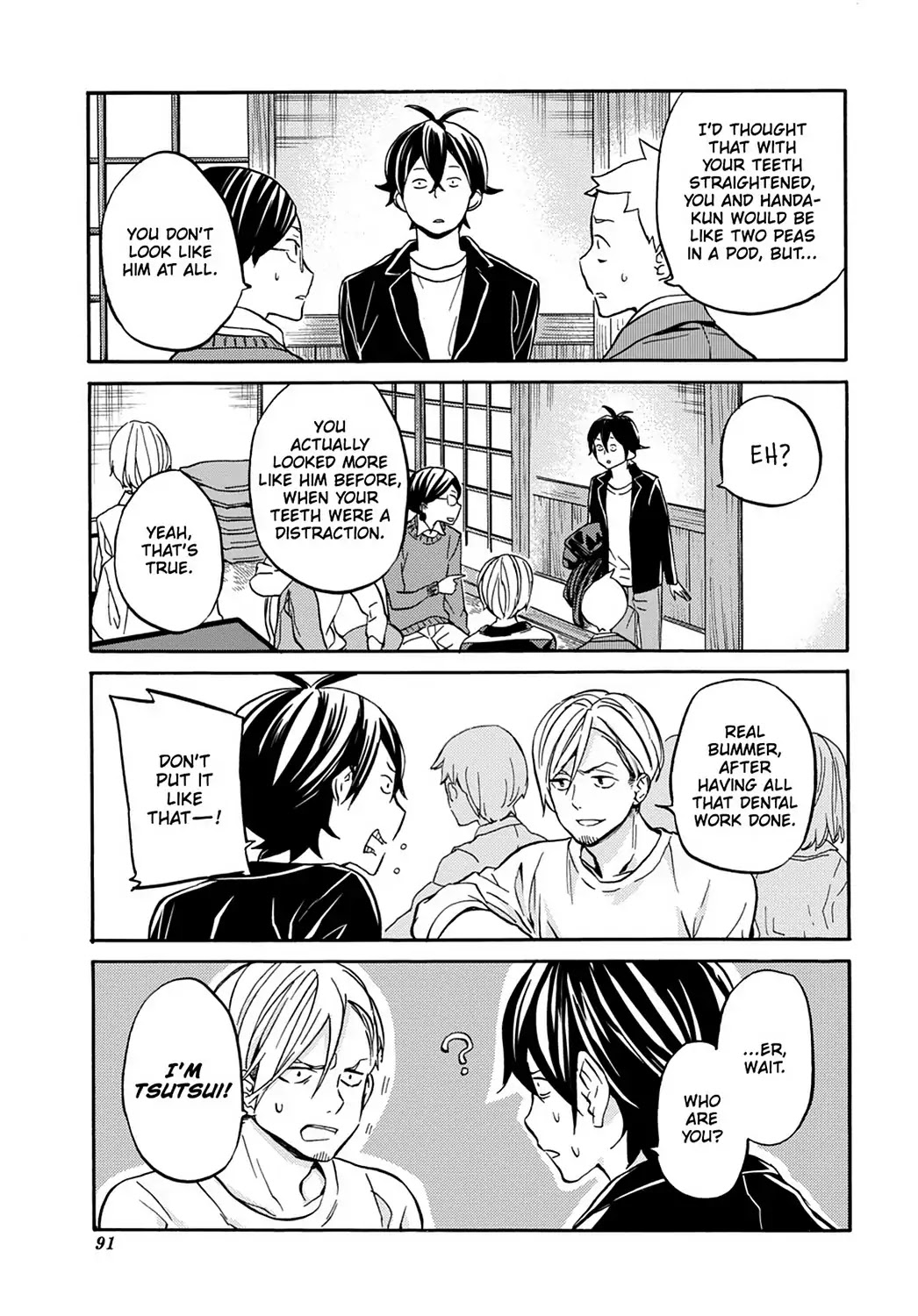 Handa-kun Chapter 31.8 page 18 - Vol.7 Extra Arc: Handa-kun & the Handa Army