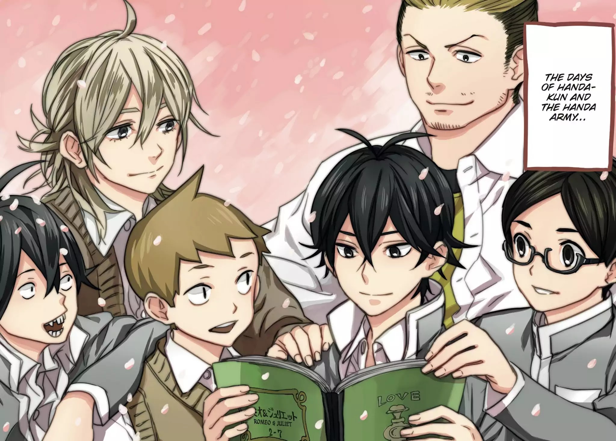 Handa-kun Chapter 31.8 page 2 - Vol.7 Extra Arc: Handa-kun & the Handa Army