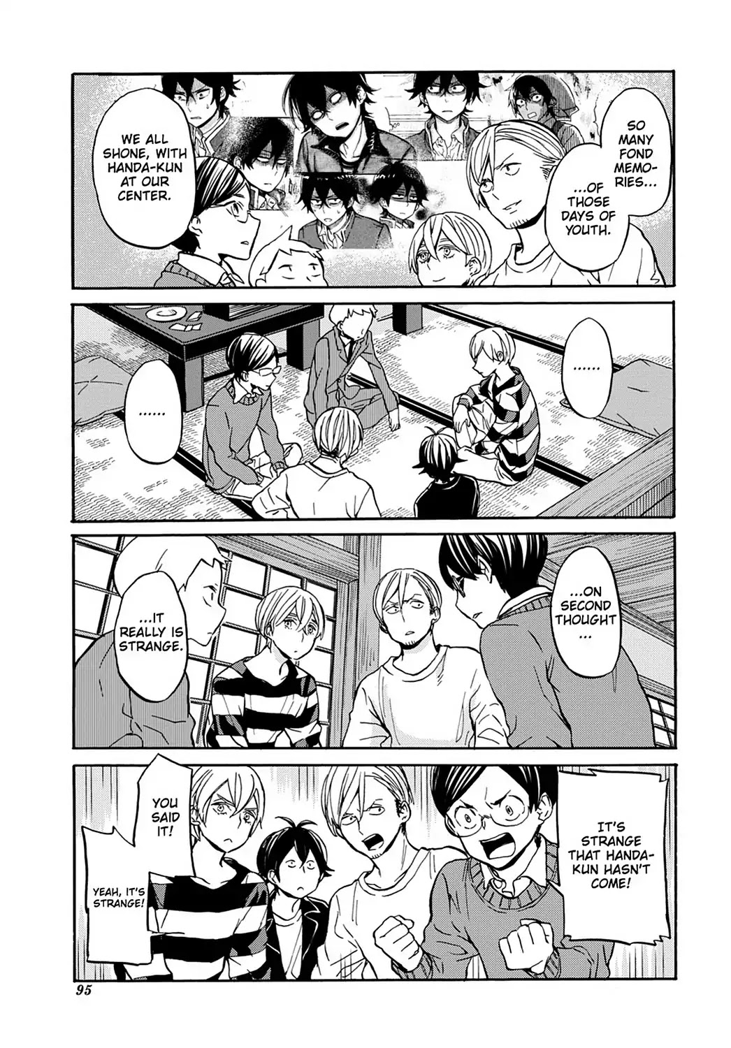 Handa-kun Chapter 31.8 page 22 - Vol.7 Extra Arc: Handa-kun & the Handa Army