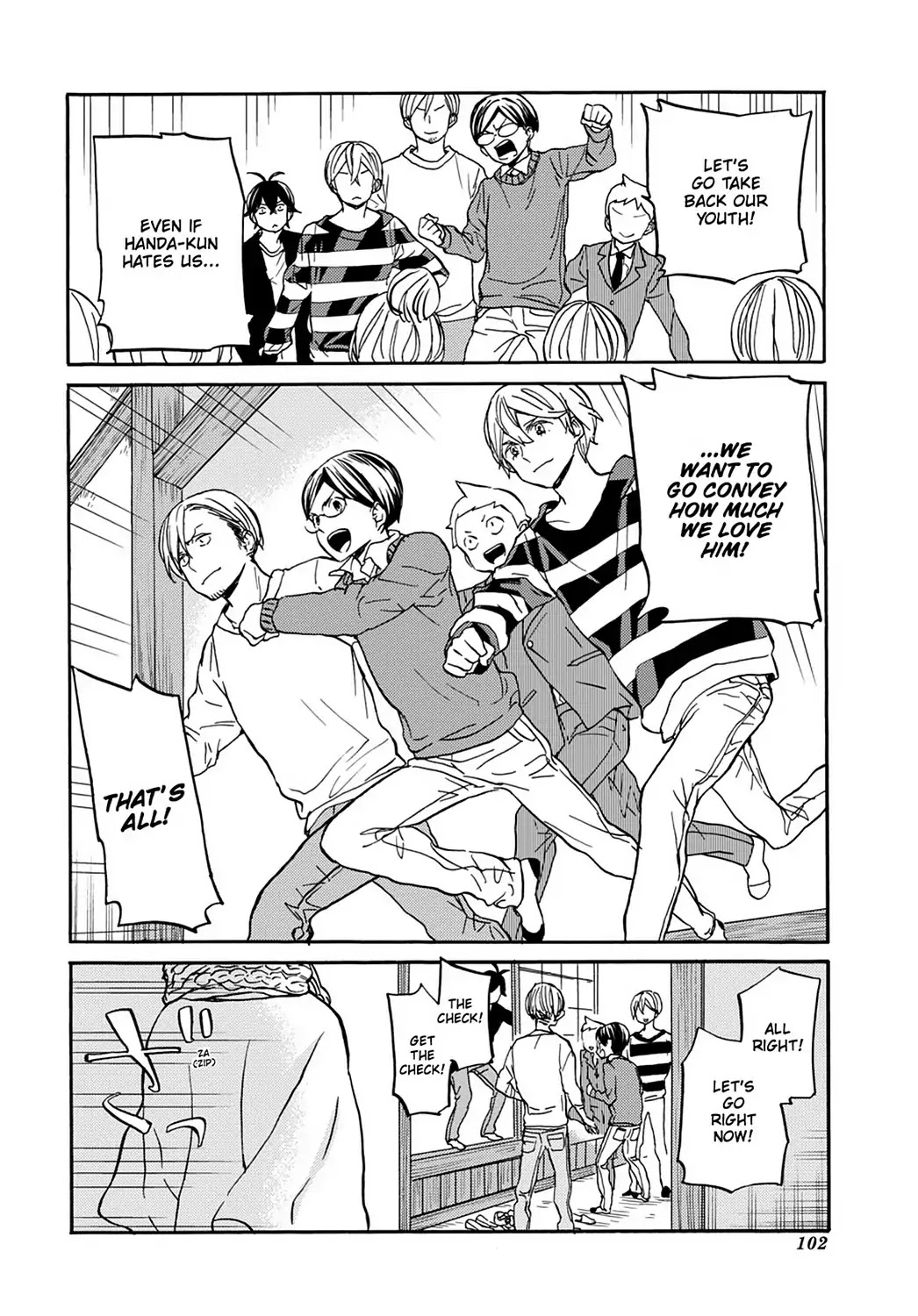 Handa-kun Chapter 31.8 page 29 - Vol.7 Extra Arc: Handa-kun & the Handa Army